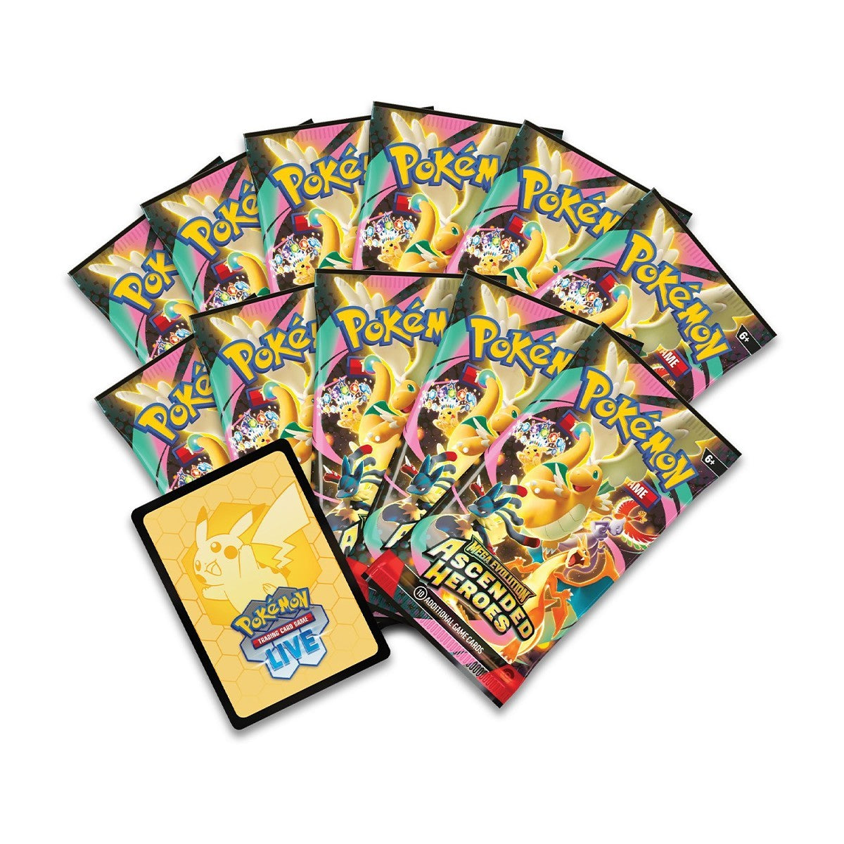 Pokémon TCG Mega Evolution Ascended Heroes Elite Trainer Box (ETB) – English, Factory Sealed