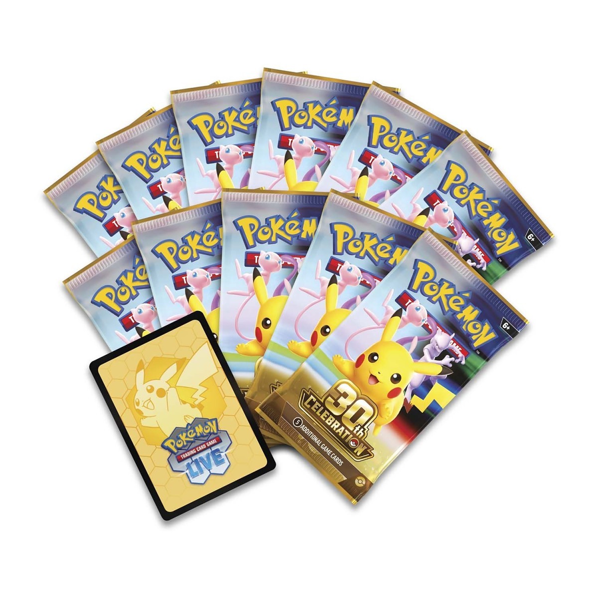 Pokémon TCG 30th Celebration Elite Trainer Box (ETB) – 30th Anniversary, English, Factory Sealed